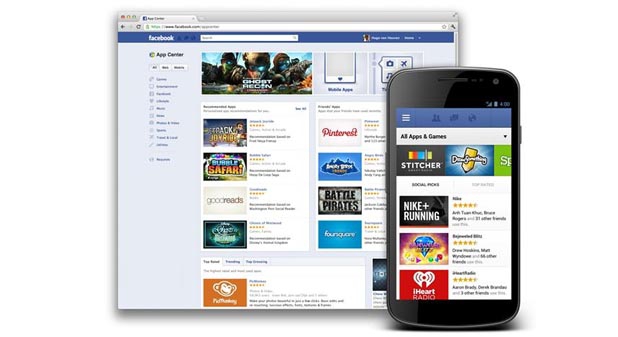 Facebook führt App-Center ein