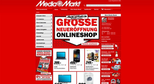 Media Markt: Der neue Online-Shop