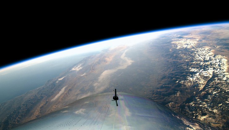 Das Virgin Galactic SpaceShipTwo erreicht erstmals das Weltall
