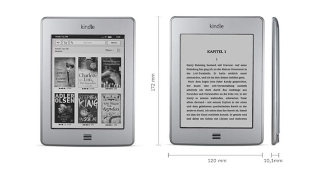 Kindle Touch kommt nach Deutschland