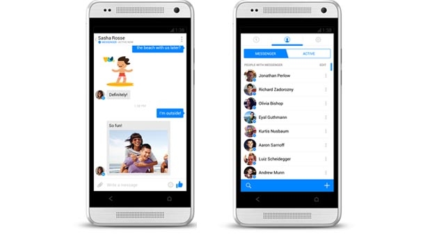 Facebook Messenger für Android &amp; iOS wird zum WhatsApp-Klon