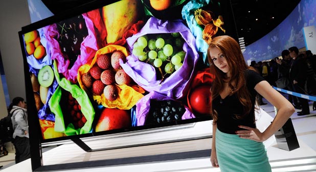 CES: Samsung kündigt Riesen-TV an
