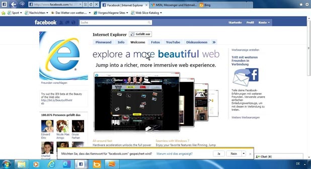 Internet Explorer: Noch immer der beliebteste Browser