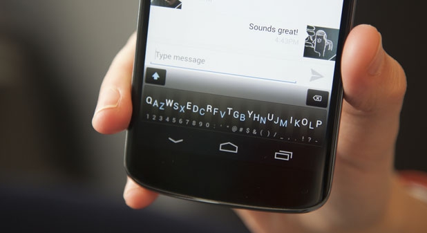 Minuum: Mini-Tastatur fürs Smartphone