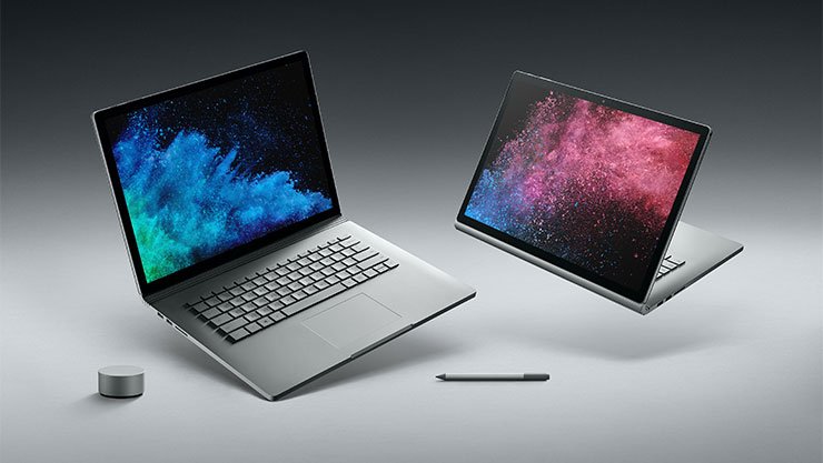 Microsoft kündigt das Surface Book 2 an