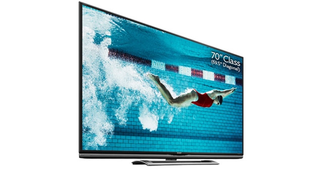 Sharp: 70 Zoll und 4K-Auflösung für 8.000 Dollar