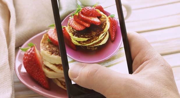 Neue App zählt Kalorien auf Essensfotos