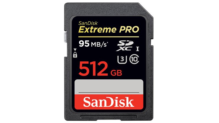 Sandisk bringt 1-Terabyte-SD-Karte