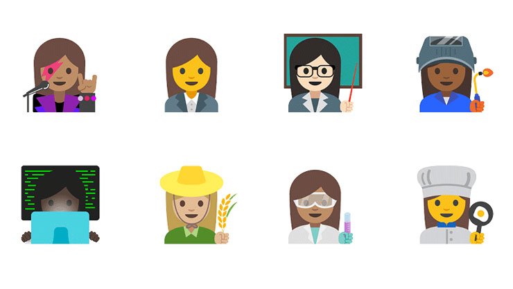 Neue Berufs-Emojis im Anmarsch
