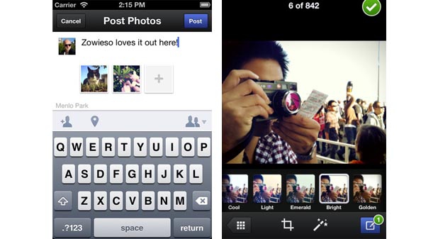 Facebook bringt Kamera-App